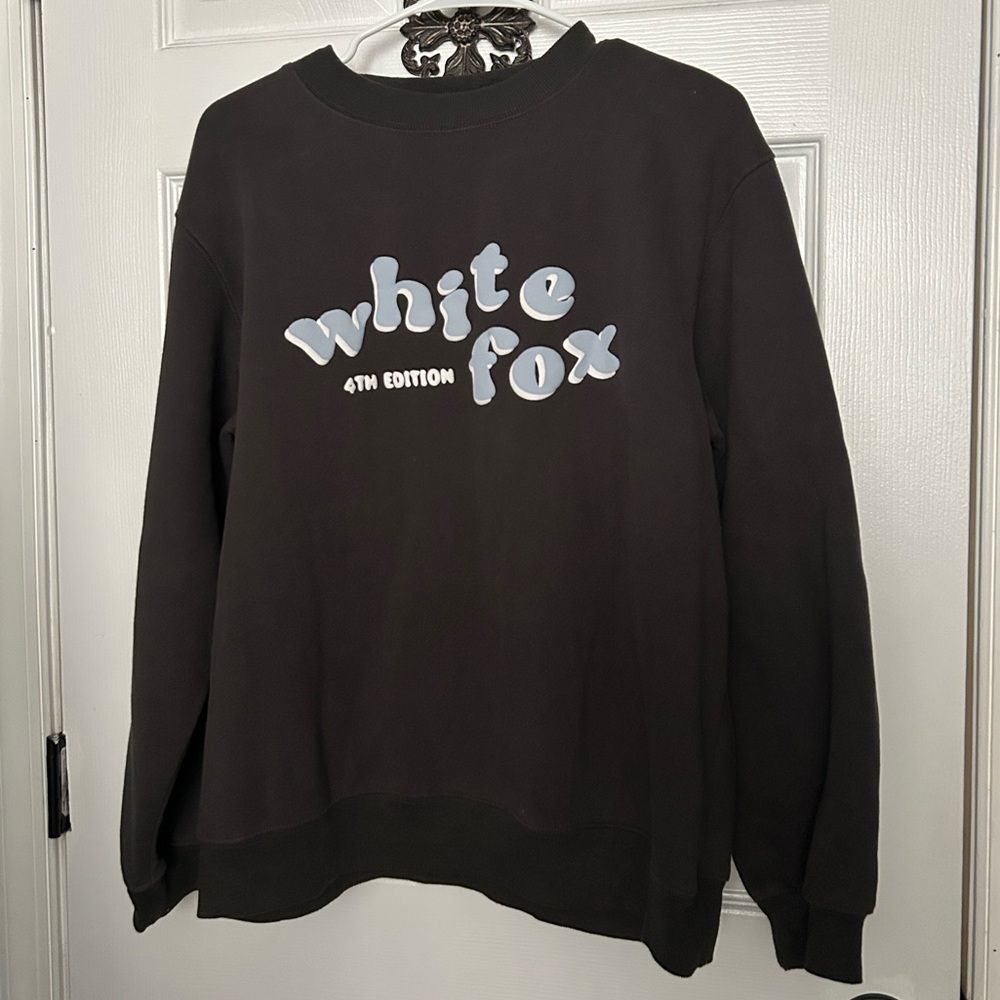 white fox sweat set